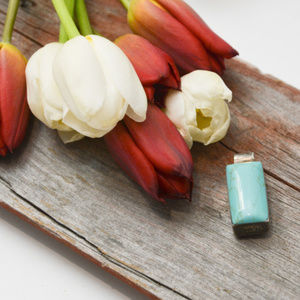 Vintage Sterling Silver .925 Reversible Pendant